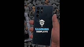 Samsung displays 💀💀 samsung viralvideo edit fyp [upl. by Narcis]