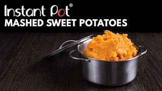 Instant Pot Mashed Sweet Potatoes Recipe [upl. by Tova205]