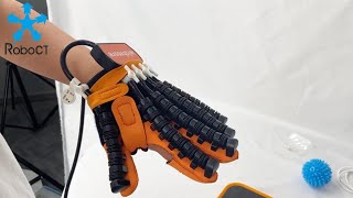 RoboCT Rehabilitation Training Robot Gloves [upl. by Kauffman]