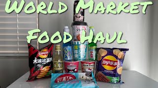 World Market Food Haul [upl. by Huebner]