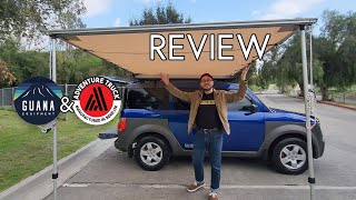 SUV Awning amp 311 Adventure Truck Rack Honest Review  Honda Element Build [upl. by Xena241]