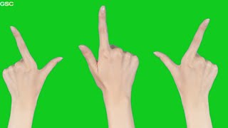 free green screen  finger touching screen compilation [upl. by Jovita]