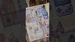 Borahae 😳💜 Asmr Scrapbooking asmr journaling scrapbooking [upl. by Clougher362]