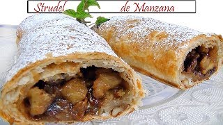 Strudel de Manzana  Receta de Cocina en Familia [upl. by Maressa]