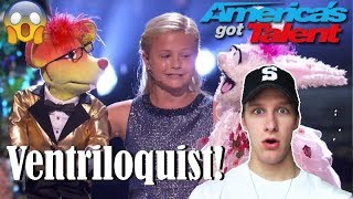 BEST VENTRILOQUIST ON AGT Darci Lynne AGT Final Performance REACTION [upl. by Maribeth]