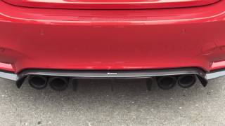 HEX Tuning  Exhaust quotBurblequot  BMW F8x M3M4  Sample Sound Clip [upl. by Vijar]