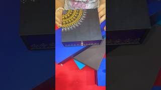 DIY dot mandala tutorial on Boxes 📦 unboxing diy dotmandala tutorial unboxing shorts viral [upl. by Zailer411]