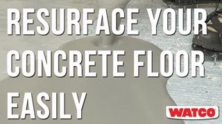 How to resurface concrete in industrial environments  WATCO® Flowtop® [upl. by Damle]