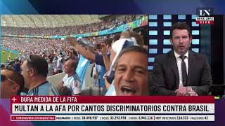 Multan a la AFA por cantos discriminatorios contra Brasil Dura medida de la FIFA [upl. by Nnilsia843]