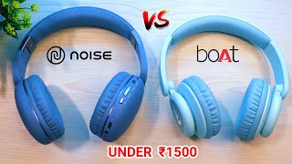 Noise Two vs Boat Rockerz 450 Pro  Best Headphone Under ₹1500🔥 [upl. by Eleen]