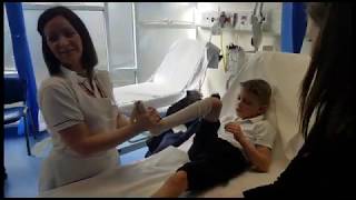 Cerebral Palsy  Serial Casting amp AFOs at Kettering General Hospital KGH [upl. by Richy]