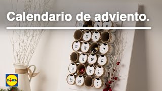 Cómo hacer un Calendario de Adviento 🗓🍫  Manualidades Navideñas  Lidl España [upl. by Rodolphe872]