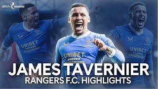 Rangers amp Europa League Top Scorer  James Tavernier Highlights  202122 Goals and Assists [upl. by Ameline]