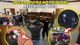 JUIZ PRENDEU O VIGA  TROPA INVADE O TRIBUNAL PRO RESGATE  BK RODOU  BKINHO RP CLIPS [upl. by Map]