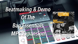 Beatmaking amp Demo Of The MPC Expansion Bap Essentials By Marco Polo Beats amp Akai [upl. by Tallula]