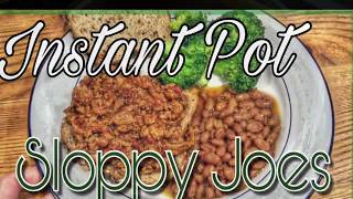 Instant Pot Sloppy Joes [upl. by Adamina]