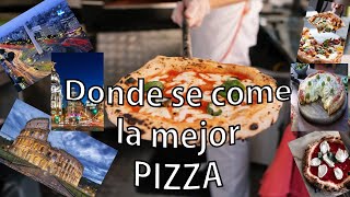 Donde se come la mejor Pizza pizza italia argentina españa [upl. by Roswald]