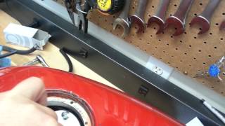 BMW K75s restoration fuel tank clean and repair part 3 Fuel filter insertion [upl. by Spencer]