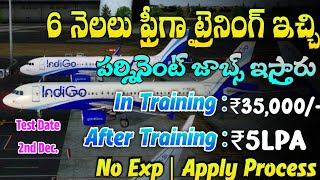 Latest Jobs In Telugu  Indigo IAL Program 2024  Work From Home Jobs 2024  Jobs In Hyderabad [upl. by Houlberg]