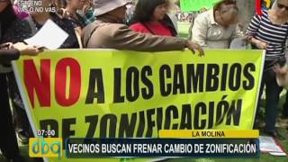 La Molina vecinos buscan frenar cambio de zonificación [upl. by Nida591]