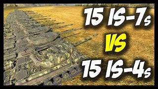 ► World of Tanks 15 IS7s vs 15 IS4s  Face Off 9  The Best Soviet Heavy Tank [upl. by Ojyma]