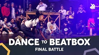 BOUBOO vs KENZO ALVARES feat SPIDER HORSE  Dance Battle To The Beatbox 2018  Final [upl. by Natie465]