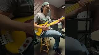 Fender Musicmaster bass  Woodcraft Ampmaster Headless bass  Demo by Tony Delgado [upl. by Suneya498]