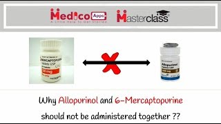 Use of Allopurinol wih 6 Mercaptopurine [upl. by Stafani]