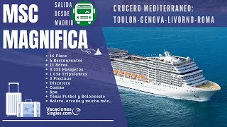 Video MSC Magnifica itinerario Mediterraneo [upl. by Phail779]