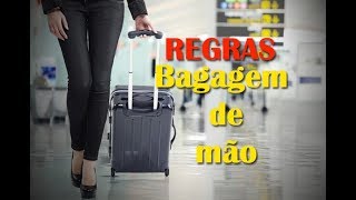 BAGAGEM DE MÃO  Saiba as regras para o embarque nos aviões [upl. by Perren]