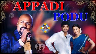 Appadi Podu 4K Video Song  அப்படி போடு  Ghilli  Thalapathy Vijay  Trisha  Dripta Studio Live [upl. by Enahsal]