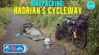 Hadrian’s Cycleway  NCN 72  bikepacking over 3 days [upl. by Tuppeny]