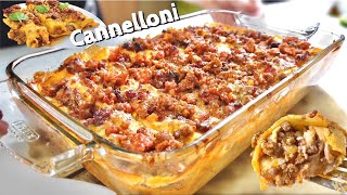 CANNELLONI al Ragù 🍝 piatto della Domenica [upl. by Conrad]