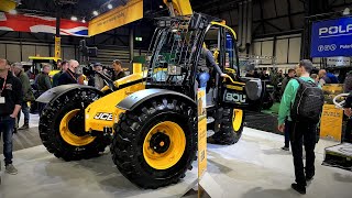 LAMMA Show 2024 Highlights JCB 542100 AgriPro Loadall Telehandler [upl. by Pliner]