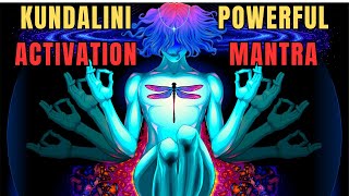 Kundalini Activation Mantra  Most Powerful Frequency From The Universe  Om Chanting Meditation [upl. by Moyna]