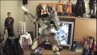 Unboxing of The PREDATOR MAQUETTE SIDESHOW COLLECTIBLES and STAN WINSTON [upl. by Brackely204]