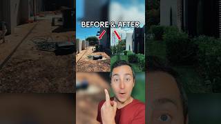 Before and After Backyards shorts [upl. by Nehtan]