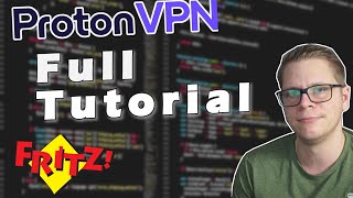 WireGuard VPN mit der Fritzbox  SICHER mit ProtonVPN  WireGuard VPN Anbieter  REUPLOAD [upl. by Hamann]