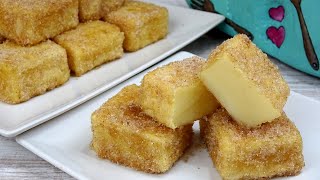 LECHE FRITA Receta Española Tradicional🤩FRIED MILK [upl. by Edahc]