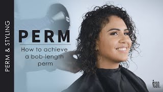 How to achieve a beautiful BobLength Perm [upl. by Arres616]