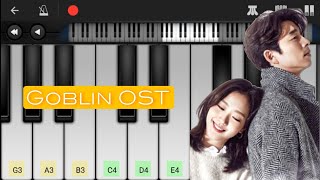 Stay With Me  Chanyeol amp Punch  Goblin OST • Perfect Piano Tutorial on App [upl. by Lecroy164]