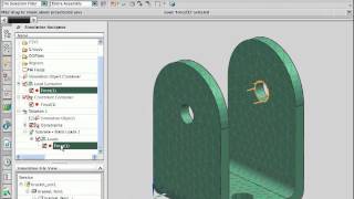 NX CAE Finite Element Analysis Workflow  Constrain Siemens PLM [upl. by Harms431]