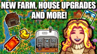 Stardew Valley 16 New Farm House Renovations and More [upl. by Ynoble]