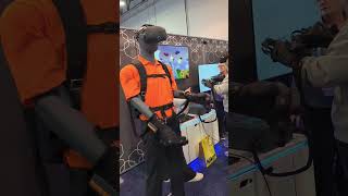 VR Haptx Gloves G1 The Worlds Mist Advanced Haptic Gloves ces2024 hapticgaming hapticfeedback [upl. by Deering381]