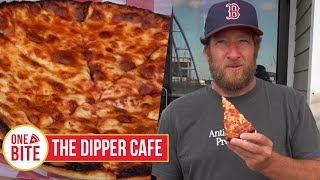 Barstool Pizza Review  The Dipper Cafe New Bedford MA [upl. by Ecirtael]