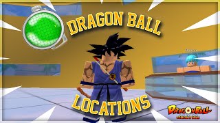 ALL DRAGON BALL LOCATIONS  DB Online Generations [upl. by Attenod6]