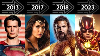 DC Cinematic Universe Evolution  Every Movie amp TV Show from 2013 to 2023 [upl. by Ketchan]