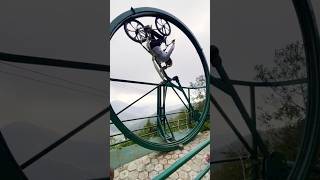 360 degree cycle ride in Nepal 😎 chandragirihills kathmandunepal nepalhikingadventure nepaltrip [upl. by Thay]