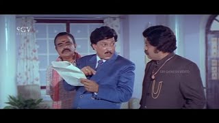 Lokesh and Doddanna Fighting for Vishnuvardhans Property  Mojugara Sogasugara Kannada Movie Scene [upl. by Ber]