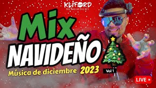 MIX NAVIDEÑO 2023  MUSICA DE DICIEMBRE EN VIVO  PASTOR LOPEZ  RODOLFO AICARDI  MIX BAILABLE [upl. by Idnyc]